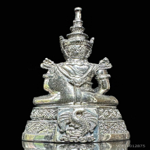 พระแก้วมรกตกรมสรรพสามิตเนื้อเงินรมดำ#๗๗๗๐๐