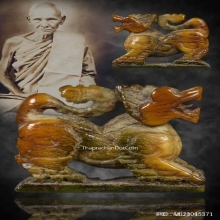 สิงห์สามขวัญปากนกแก้ว หลวงพ่อเดิม วัดหนองโพ ยุคต้น