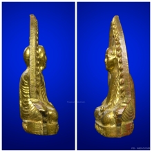 รูปเหมือนปั๊มหลวงพ่อขอม วัดไผ่โรงวัว ซุ้มฉัตร ปี 2505 