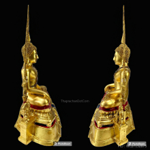 พระบูชาพระพุทธชินราชมาลาเบี่ยง 9.9 นิ้ว จ.พิษณุโลกปี 2520