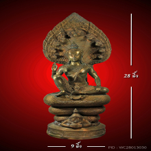 องค์จตุคามรามเทพ สมบัติจักรพรรดิ์ ปางมหาราชลีลา บรอนซ์นอก 