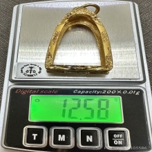 ตลับทองคำแท้ น้ำหนัก 12.58 g. 