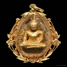 พระพุทธศิลปะนครศรีธรรมราช เนื้อทองคำ สุดคลาสสิก