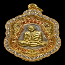 8 ROUNDS ANNIVERSARY COIN OF LUANG-PU-TIM , B.E.2518