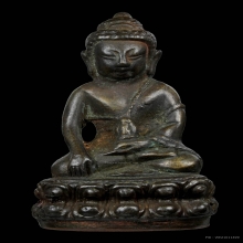 หลวงปู่โต๊ะ พระกริ่งสายฟ้า หนึ่งโค๊ต ปี2520 เนื้อนวะโลหะ