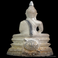 หลวงพ่อโสธร 80ปีกรมตำรวจเนื้อเงินปัดเงา(เส้นคอ3เส้น)