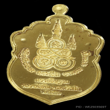 เหรียญเสมารุ่นแรก หลวงพ่อพิน รุ่นแรงอฐิธานเนื้อทองคำ No.๕