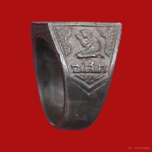 แหวนหน้าพระพุทธ เนื้อเงิน ปี2527 หน้าใหญ่ หลวงปู่ดู่ 