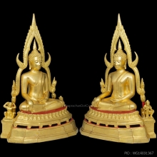 พระพุทธชินราช วัดพันอ้น จ.เชียงใหม่ 2513 ปิดทอง