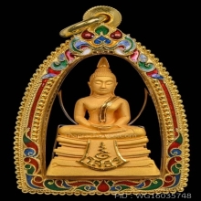พระทองคำ ** พระพุทธโสธร เนื้อทองคำ No.10233