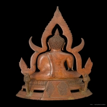 พระพุทธชินราชจำลอง หลวงพรหม โยธี พ.ศ.๒๔๙๕ หน้าตัก ๔.๕ นิ้ว