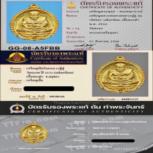 เหรียญเปิดโลก หลวงปู่ทวด จัดสร้างโดยหลวงปู่ดู่ เนื้อทองคำ