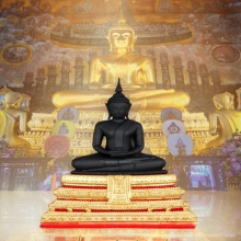 พระประธาน ยิ้มรับฟ้า  อนุสรณ์ ๑๕๑ ปี  วัดระฆัง