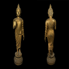 พระบูชา พระพุทธอภัยมงคลสมังคี สิริโภคานมาสโย ความสูง23นิ้ว ส