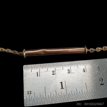 ตะกรุดเจ้าคุณสนิทวัดท้ายตลาด เนื้อทองเค น.น. 75 g. 