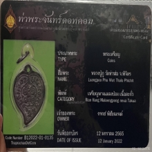เหรียญหางแมลงป่อง หลวงปู่ภู เนื้อตะกั่ว วัดท่าฬ่อ