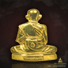 รูปหล่อ ครูบาอริยชาติ ชุดทองคำ