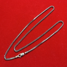 สร้อยคอWhite Gold 18K 750 โค๊ต italy