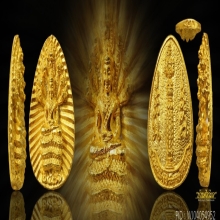 เหรียญหลักเมืองประจวบฯ ปี 2536 เนื้อทองคำ No.992