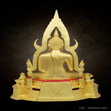 พระพุทธชินราช วัดนางพญา ปี 2519 ปิดทอง ขนาด 5,9 นิ้ว