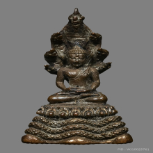 พระนาคปรกนาสีดา (หลวงปู่เทส เทสก์รังสี) วัดหินหมากเป้ง