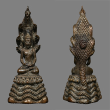 พระนาคปรกนาสีดา (หลวงปู่เทส เทสก์รังสี) วัดหินหมากเป้ง