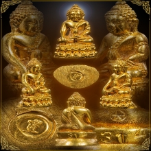 พระกริ่งจีน รุ่นสองแผ่นดินเนื้อทองคำปี ๒๕๓๗ 