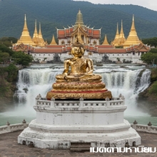 พระพุทธรูป สมัยรัตนโกสินทร์ แบบจีวรดอก สวยมาก เดิม