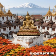 พระพุทธรูป สมัยรัตนโกสินทร์ แบบจีวรดอก สวยมาก เดิม