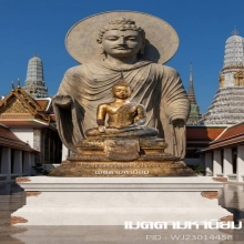พระพุทธรูป สมัยรัตนโกสินทร์ แบบจีวรดอก สวยเดิม ยุคต้น