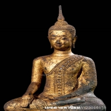 พระพุทธรูป สมัยรัตนโกสินทร์ แบบจีวรดอก สวยเดิม ยุคต้น