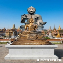 พระพุทธรูป สมัยรัตนโกสินทร์ แบบจีวรดอก สวยเดิม ยุคต้น