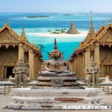 พระพุทธรูป สมัยรัตนโกสินทร์ แบบทรงเครื่อง ปางสมาธิ สวยเดิม