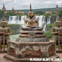 พระพุทธรูป สมัยรัตนโกสินทร์ แบบทรงเครื่อง ปางสมาธิ สวยเดิม