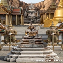 พระพุทธรูป สมัยรัตนโกสินทร์ แบบทรงเครื่อง ปางสมาธิ สวยเดิม