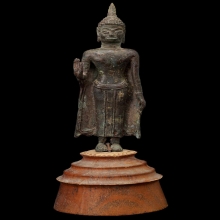 พระศิลปะนครศรีธรรมราช เนื้อสัมฤทธิ์ ปรางค์ประทานพร