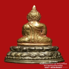 พระยอดธง อยุธยา เนื้อทองคำฐานเงิน ๔