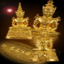  พระแก้วมรกตกรมสรรพสามิต เนื้อทองคำขัดเงา พ.ศ.๒๕๓๙