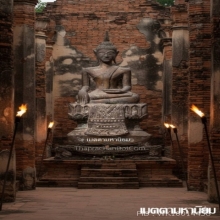 พระพุทธรูป สมัยอยุธยา ราชวงศ์บ้านพลูหลวง สวยเดิม