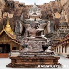 พระพุทธรูป สมัยอยุธยา ราชวงศ์บ้านพลูหลวง สวยเดิม