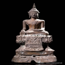 พระพุทธรูป สมัยอยุธยา ราชวงศ์บ้านพลูหลวง สวยเดิม