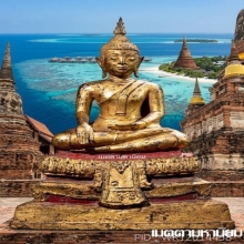 พระพุทธรูป สมัยอยุธยา พระพักตร์แย้มพระสรวล
