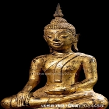 พระพุทธรูป สมัยอยุธยา พระพักตร์แย้มพระสรวล