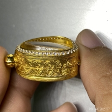 ตลับทอง 90%  ใส่พระปิดตา