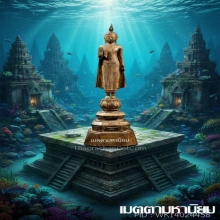 พระพุทธรูปไม้มงคลแกะ สมัยอยุธยา ราชวงศ์บ้านพลูหลวง