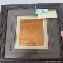 แผ่นปั๊มหลวงพ่อโสธร พิมพ์พระเจ้า5พระองค์ปี2473