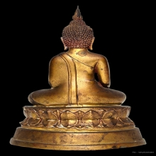 หลวงพ่อทองวัดเขาตะเคราเพชรบุรี รุ่นแรก ปี2500 ป้ายชมพู