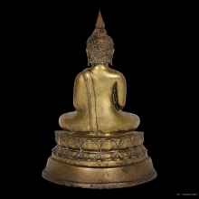 หลวงพ่อทองวัดเขาตะเคราเพชรบุรี รุ่นแรก ปี2500 ป้ายเขียว