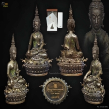 พระกริ่งพระพุทธประทานยศบารมี เนื่้อนวะฯ #อ.เฉลิมชัย  #แก่ทอง