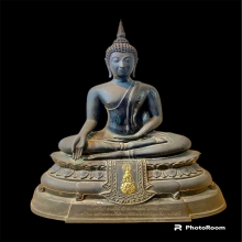 พระบูชา ภปร. 2508 วัดบวรนิเวศวิหาร รุ่นแรก หน้าตัก 9 นิ้ว
